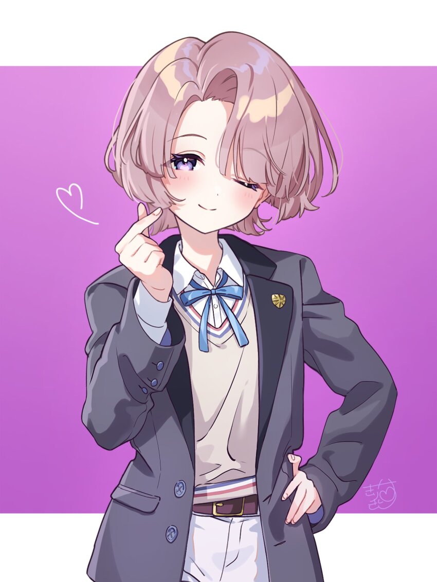 Arimura Mao (Gakuen Idolmaster) Rule 34 Image