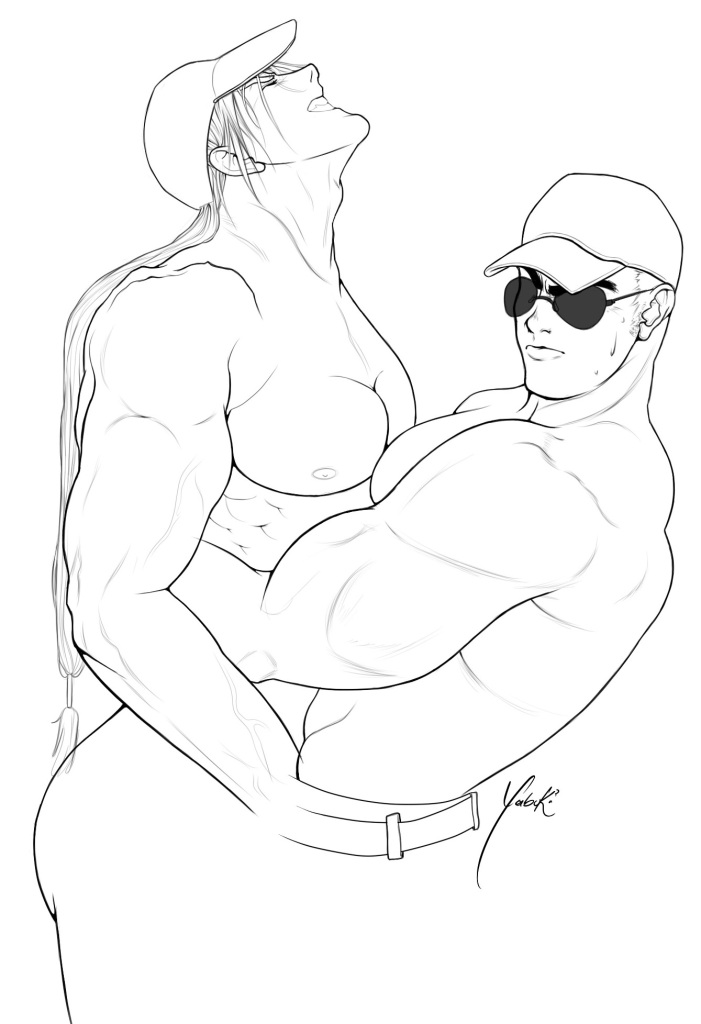 Clark Still (Fatal Fury) Rule 34 Image