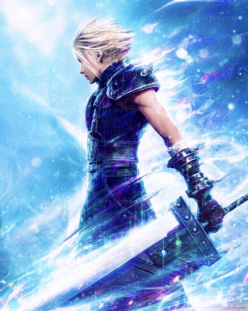 Cloud Strife (Final Fantasy) Rule 34 Image