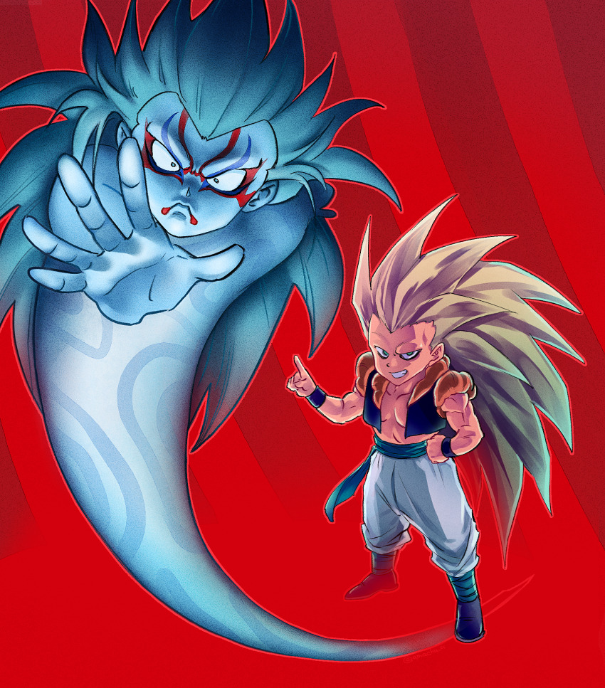 Gotenks (Dragon Ball) Rule 34 Image