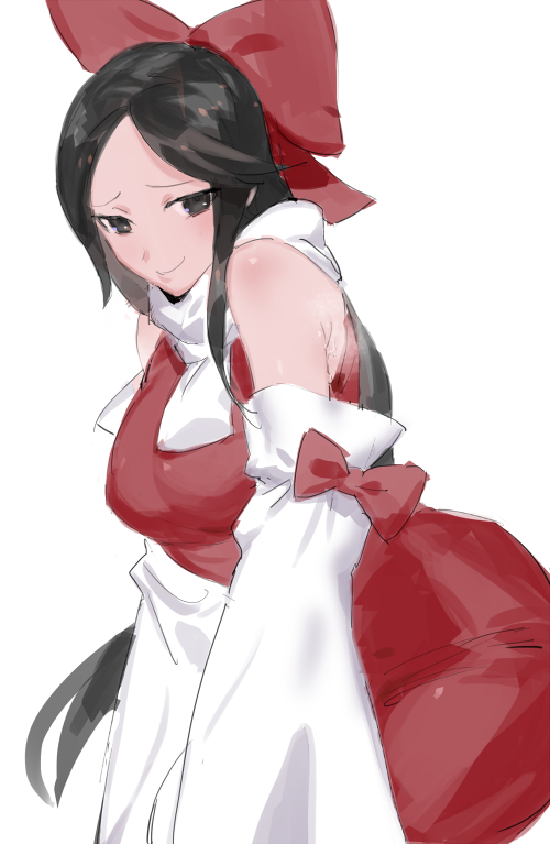 Hakurei Reimu (Cookie (Touhou)) Rule 34 Image