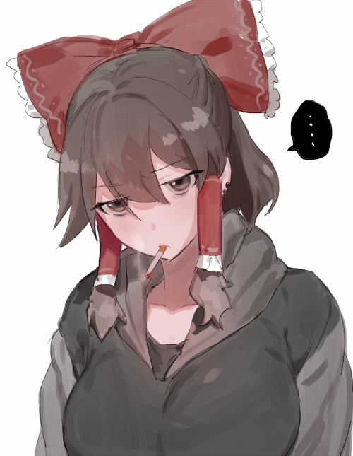 Hakurei Reimu (Cookie (Touhou)) Rule 34 Image