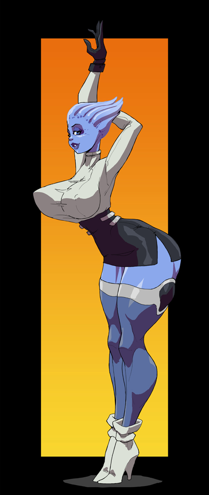 Asari (Bioware) Rule 34 Image
