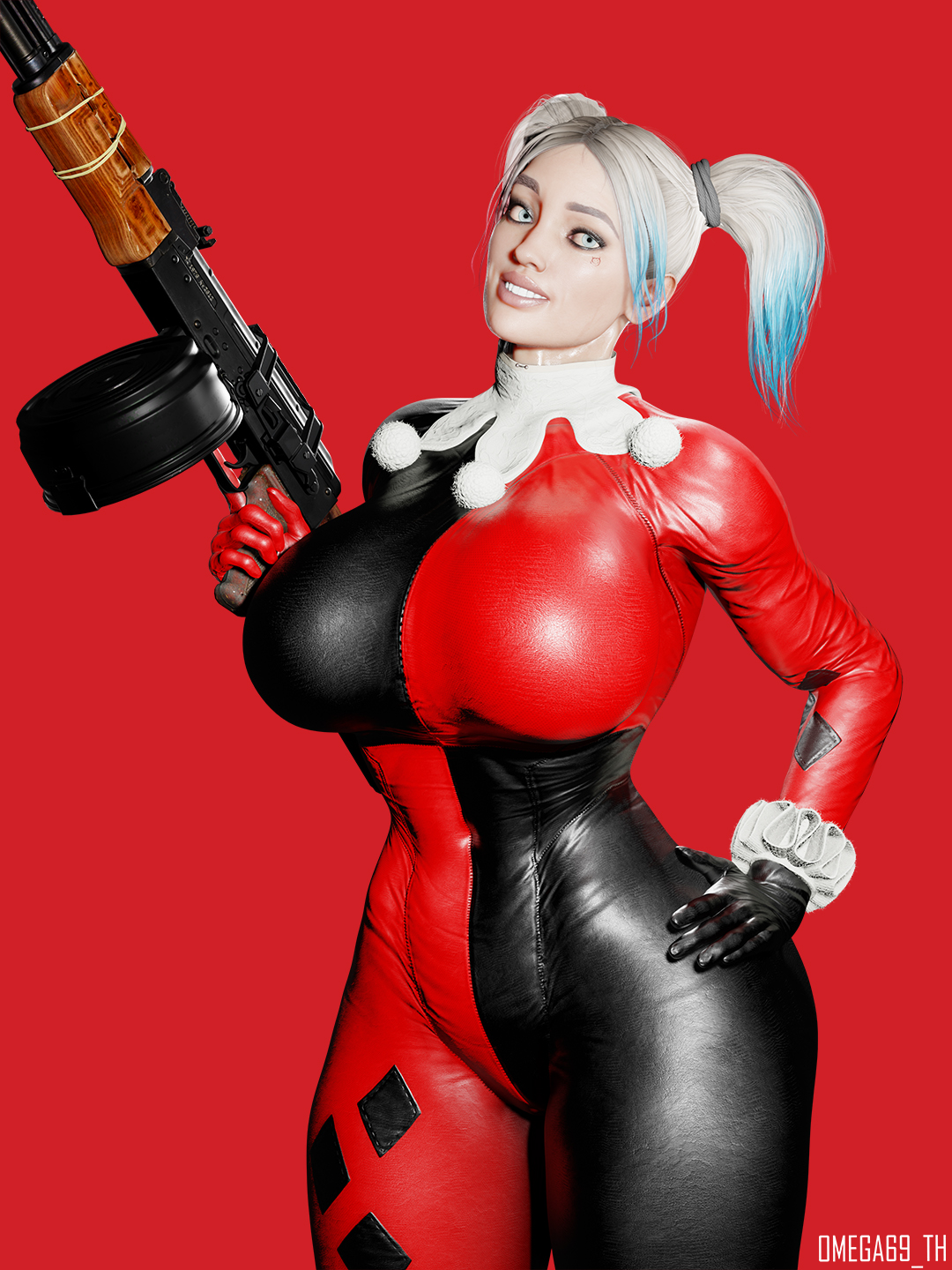 Harley Quinn (Batman: Arkham Knight) Rule 34 Image