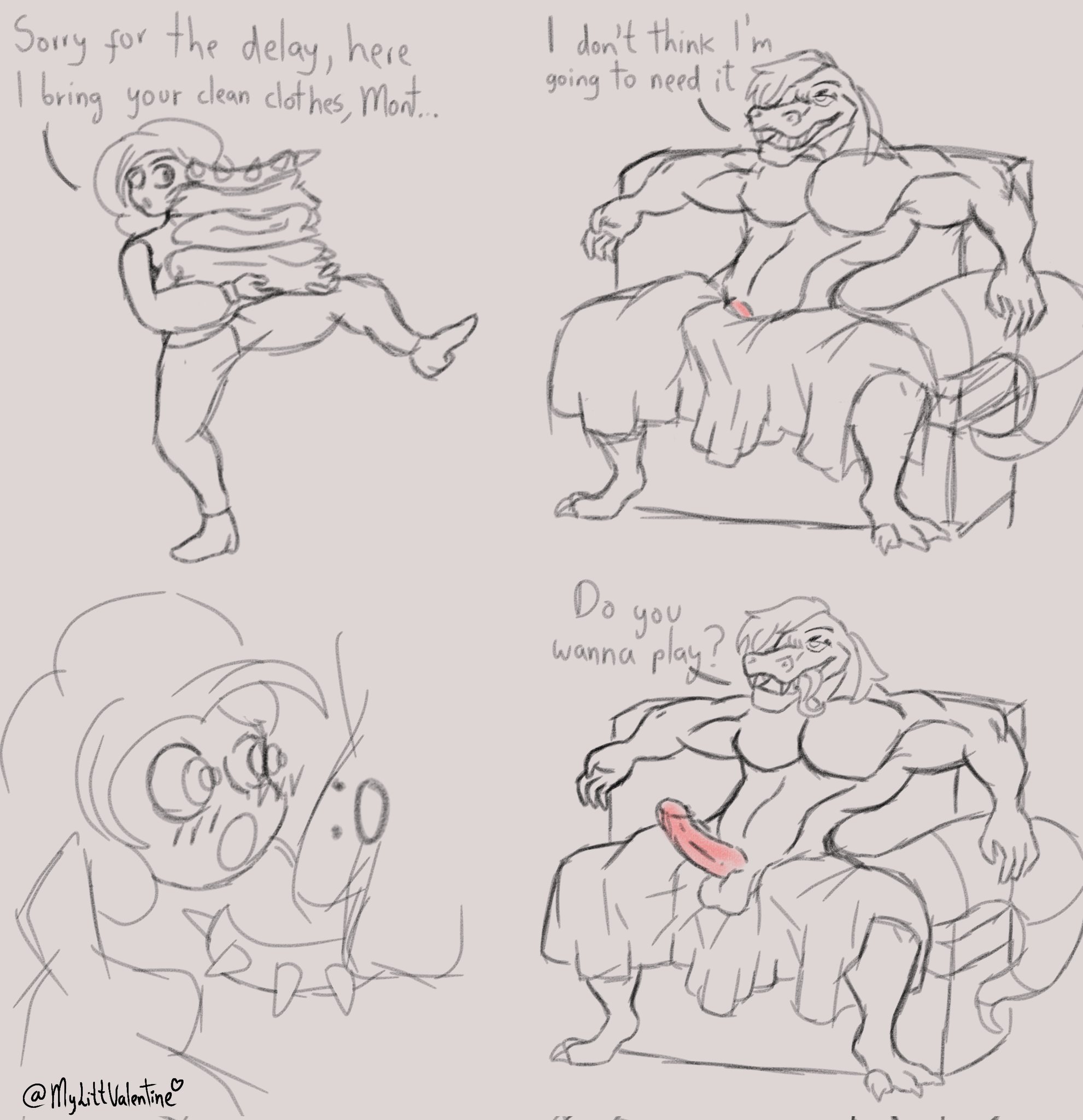 Montgomery Gator (Fnaf) Rule 34 Image