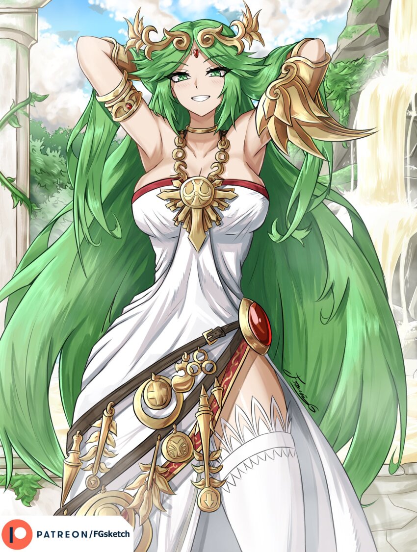 Palutena (Kid Icarus) Rule 34 Image