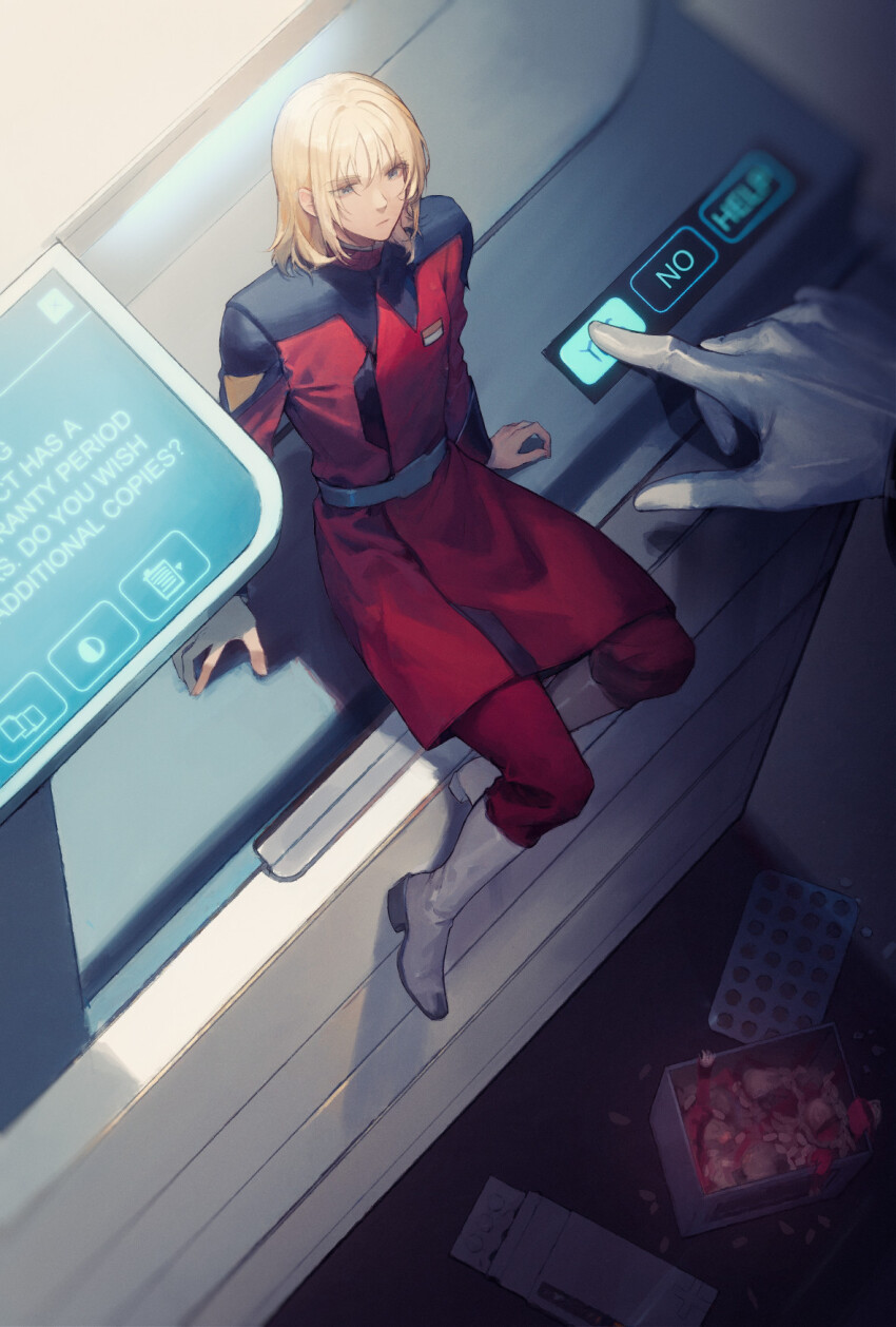 Rey Za Burrel (Gundam) Rule 34 Image