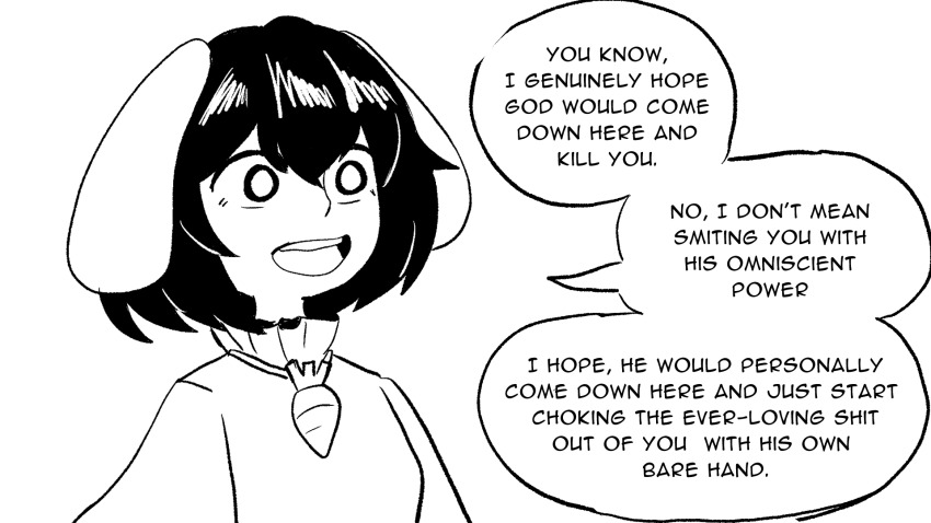 Inaba Tewi (Touhou) Rule 34 Image