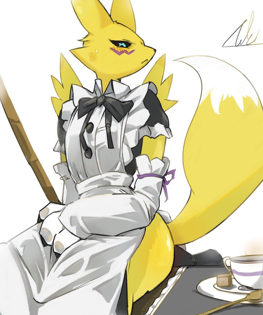Renamon (Digimon) Rule 34 Image