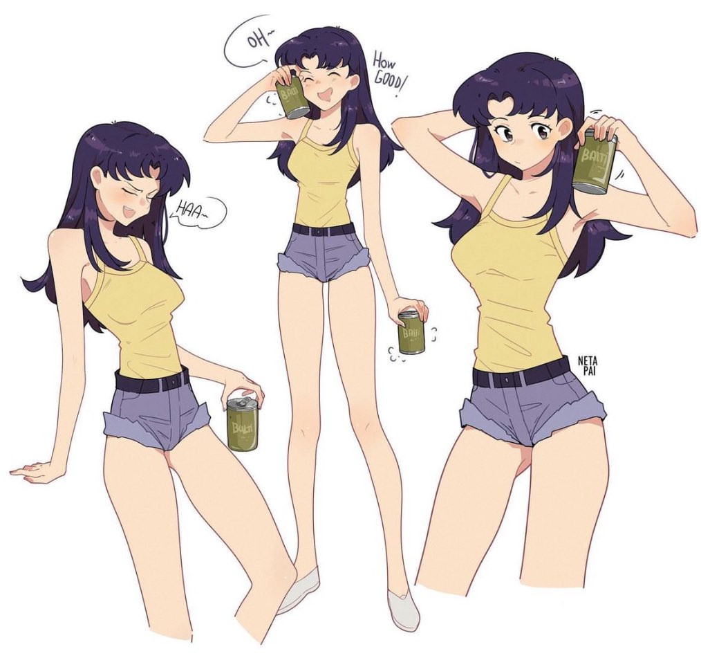Katsuragi Misato (Neon Genesis Evangelion) Rule 34 Image