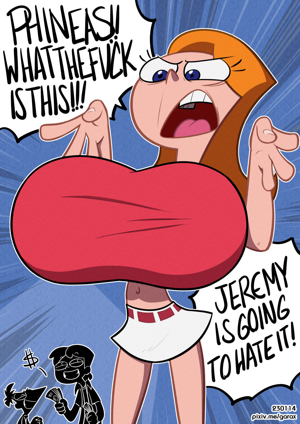 Candace Flynn (Phineas And Ferb) Rule 34 Image
