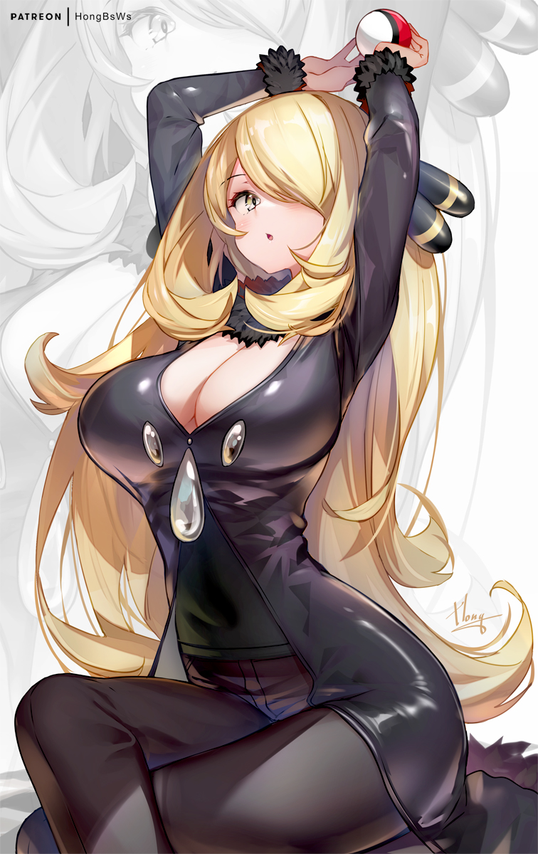 Cynthia (Pokemon) Rule 34 Image