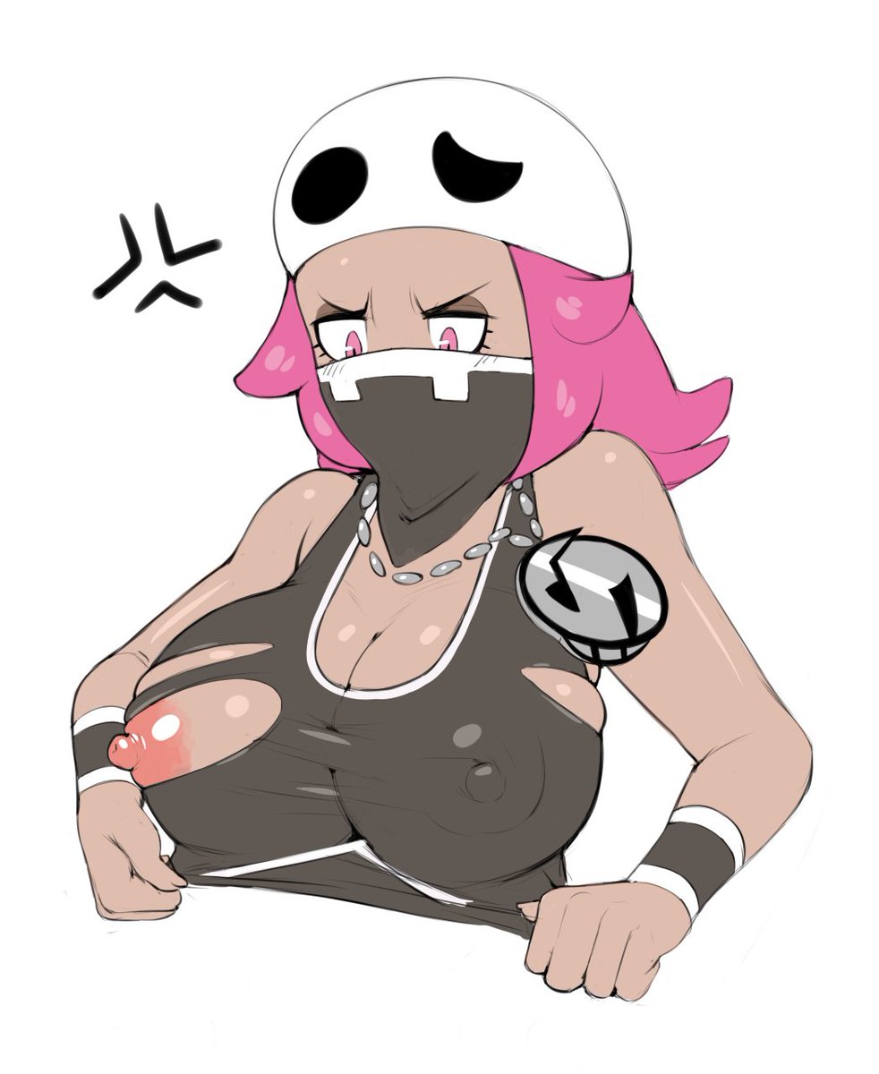 Female Team Skull Grunt (Pokemon) Rule 34 Image