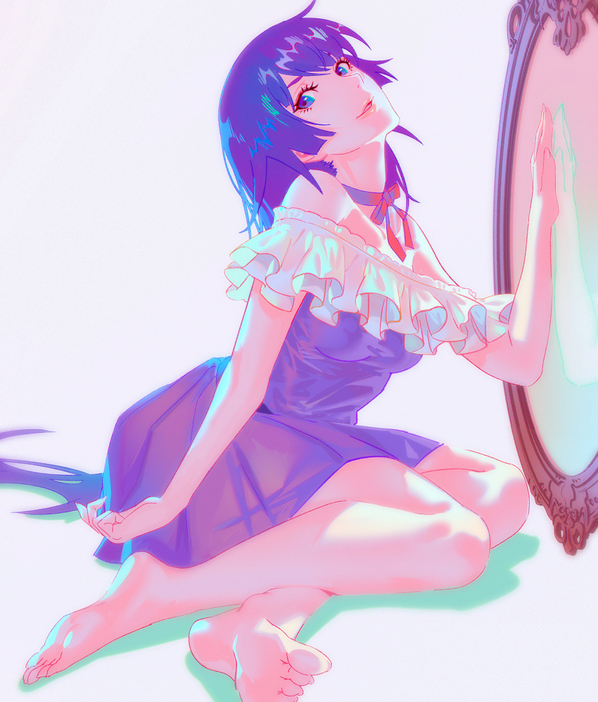 Senjougahara Hitagi (Bakemonogatari) Rule 34 Image