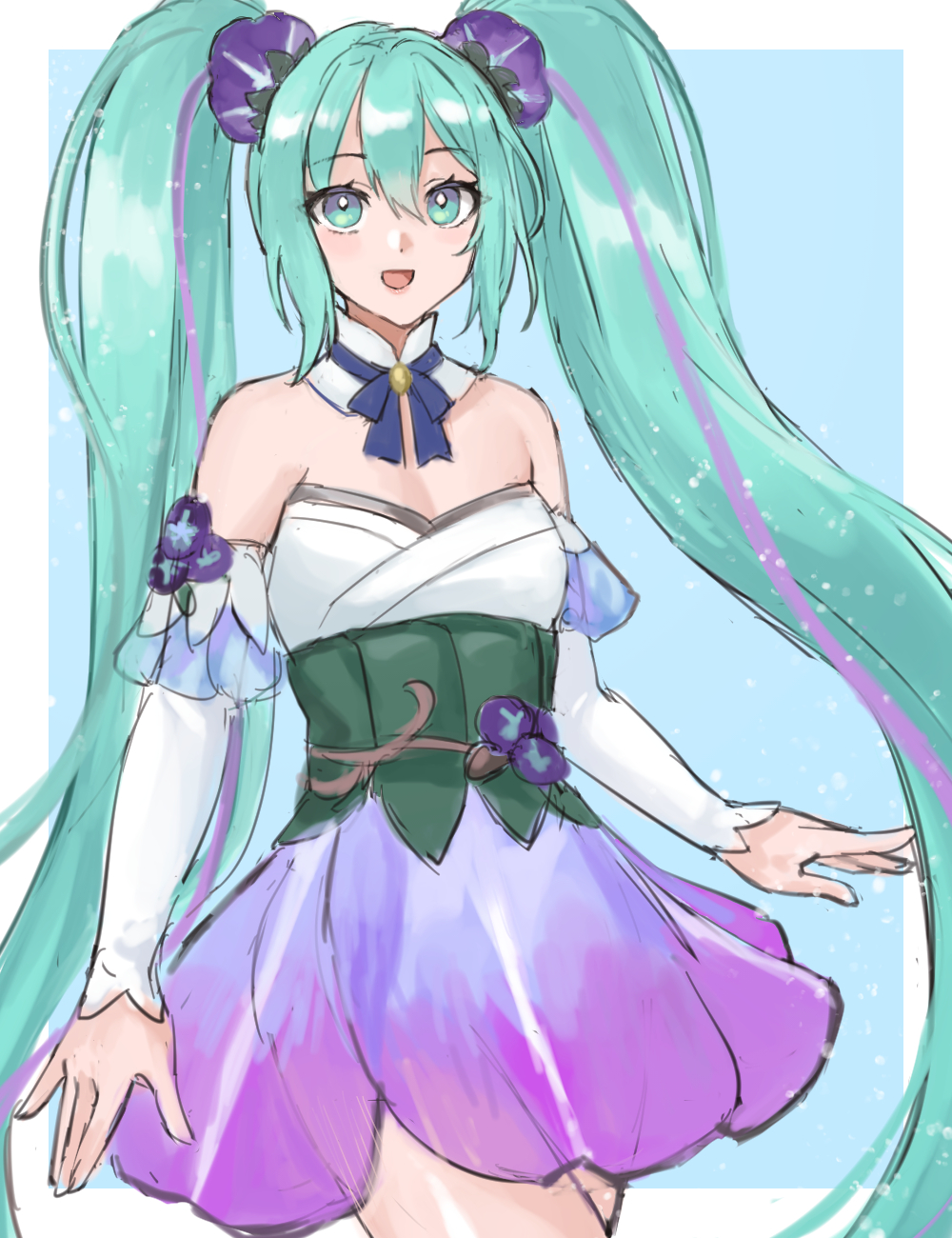 Hatsune Miku (Morning Glory) Rule 34 Image