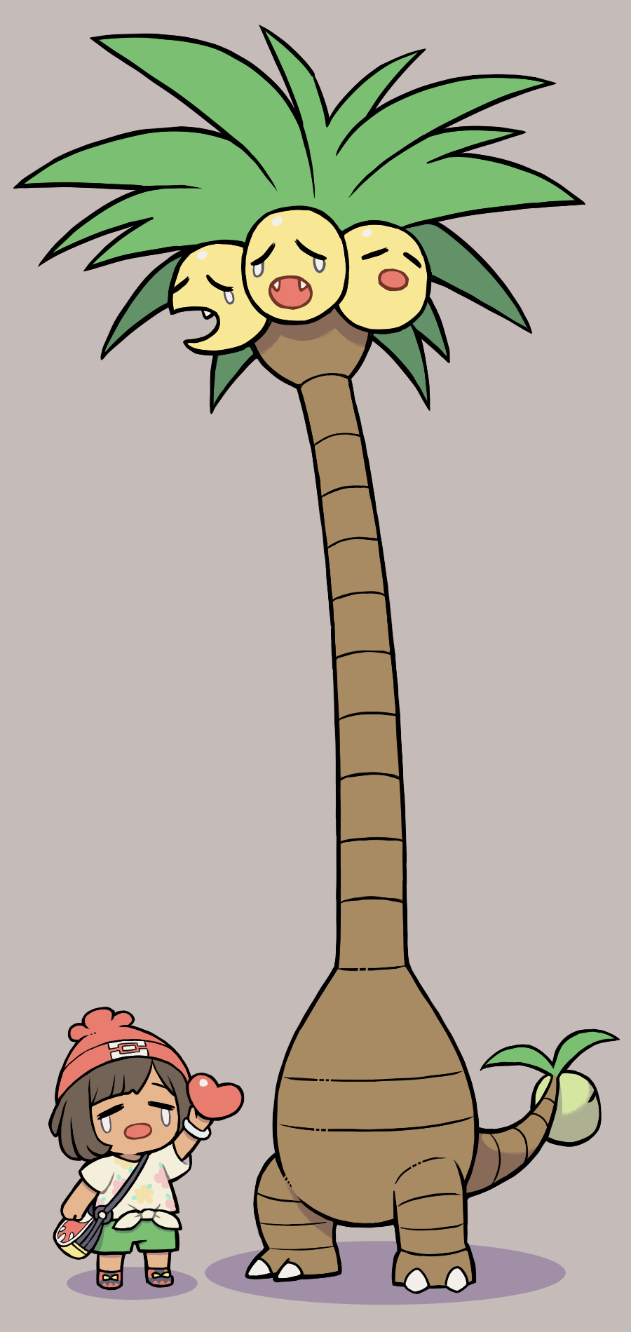 Alolan Exeggutor (Nintendo) Rule 34 Image