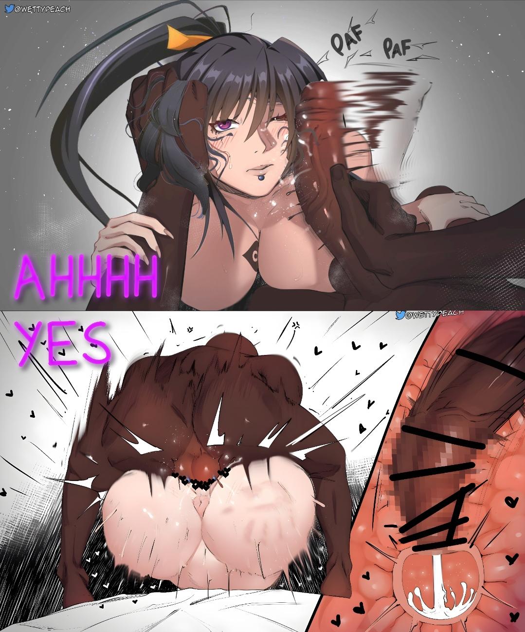 Akeno Himejima (High School Dxd) Rule 34 Image