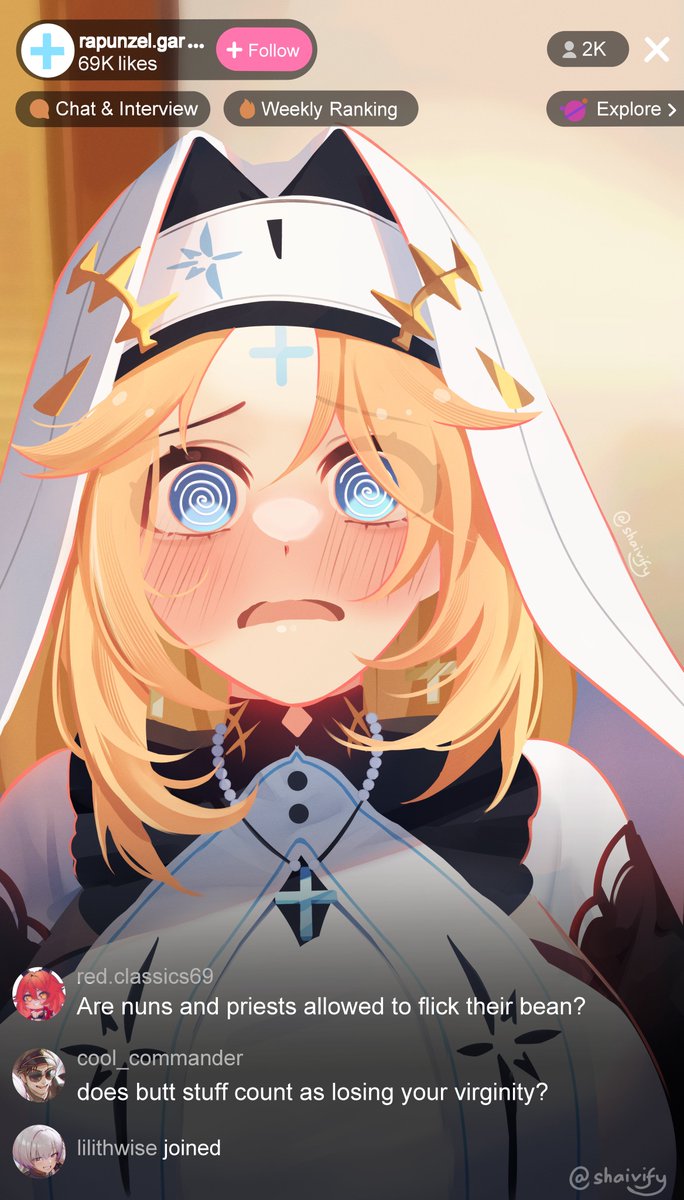 Liliweiss (Nikke) Rule 34 Image