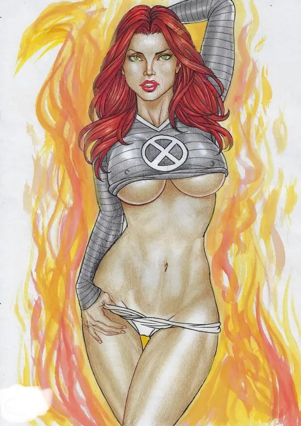 Jean Grey (Marvel) Rule 34 Image