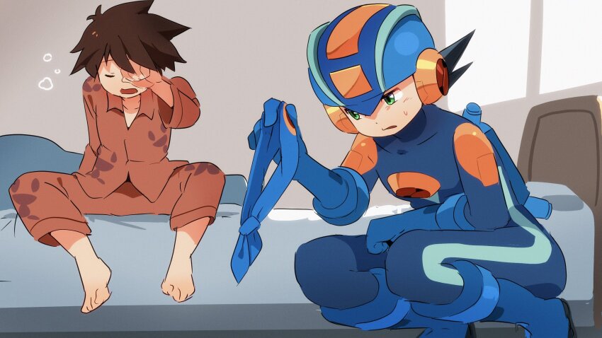 Megaman.Exe (Mega Man (Series)) Rule 34 Image