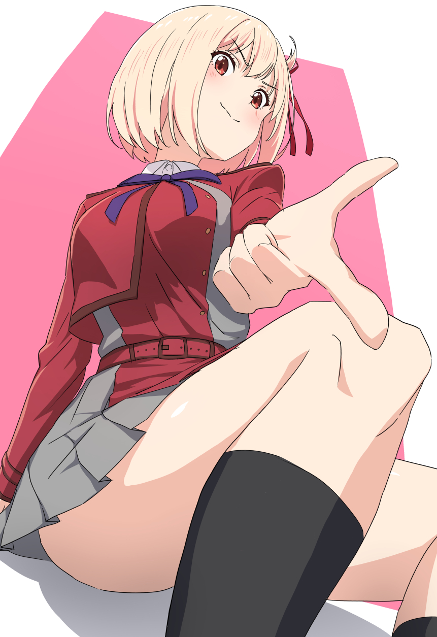 Nishikigi Chisato (Lycoris Recoil) Rule 34 Image