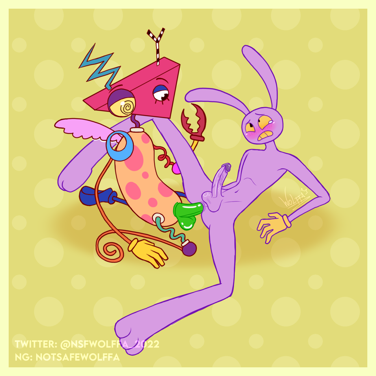 Jax (The Amazing Digital Circus) Rule 34 Image