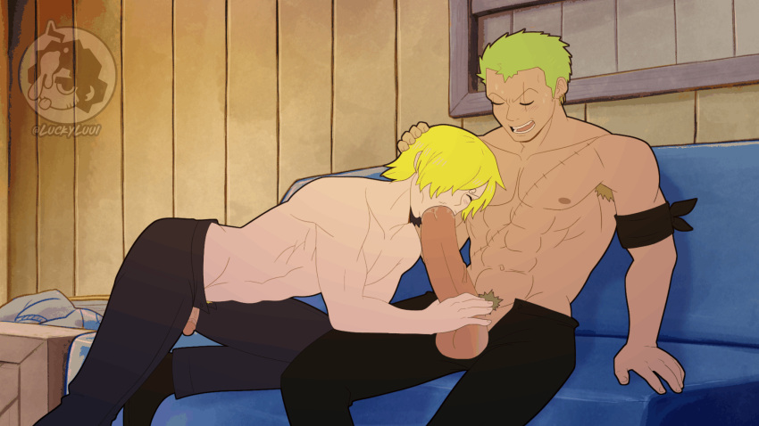 Roronoa Zoro (One Piece) Rule 34 Image
