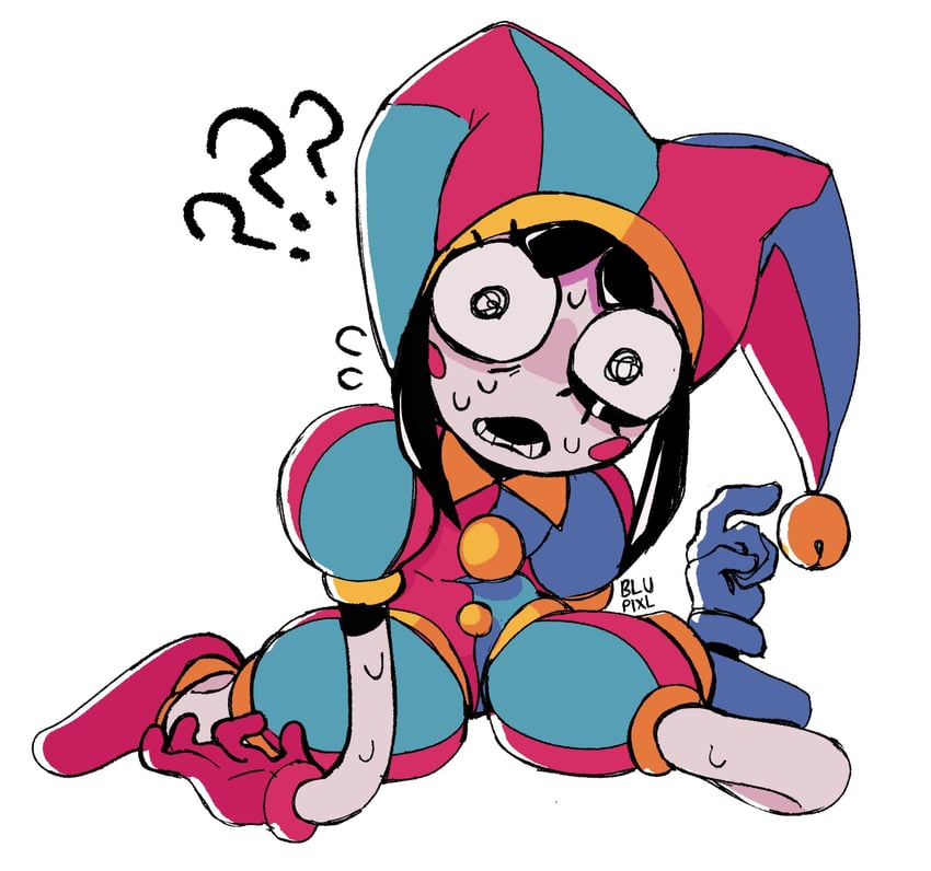 Pomni (The Amazing Digital Circus) Rule 34 Image