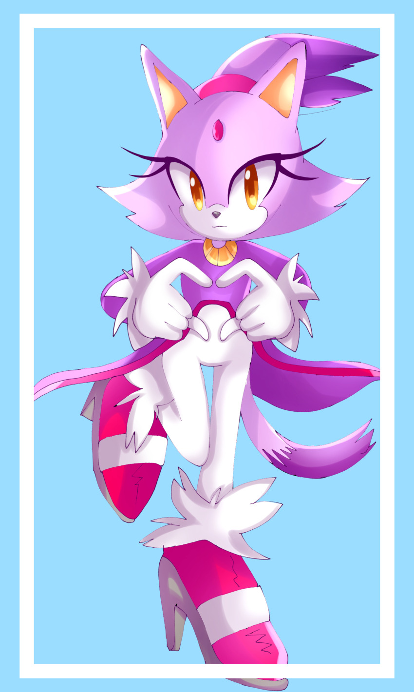 Blaze The Cat (Sonic (Series)) Rule 34 Image