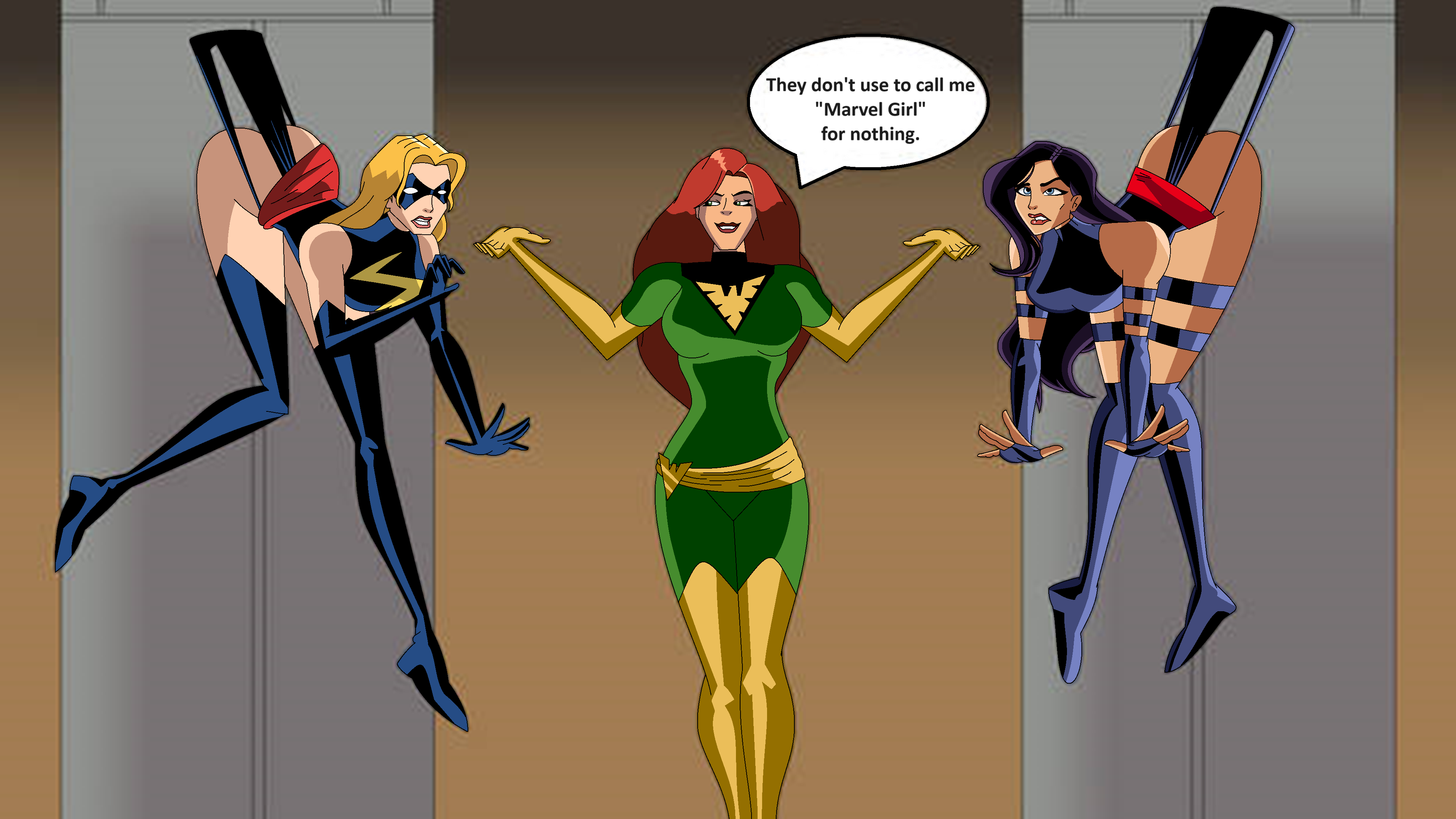 Carol Danvers (Marvel) Rule 34 Image