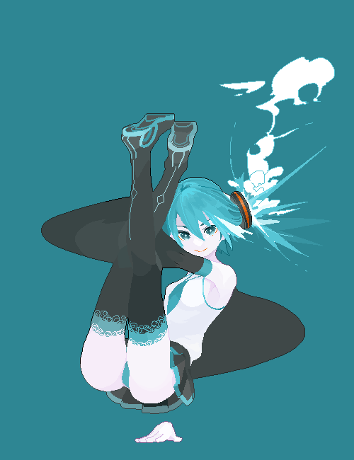 Hatsune Miku (Vocaloid) Rule 34 Image