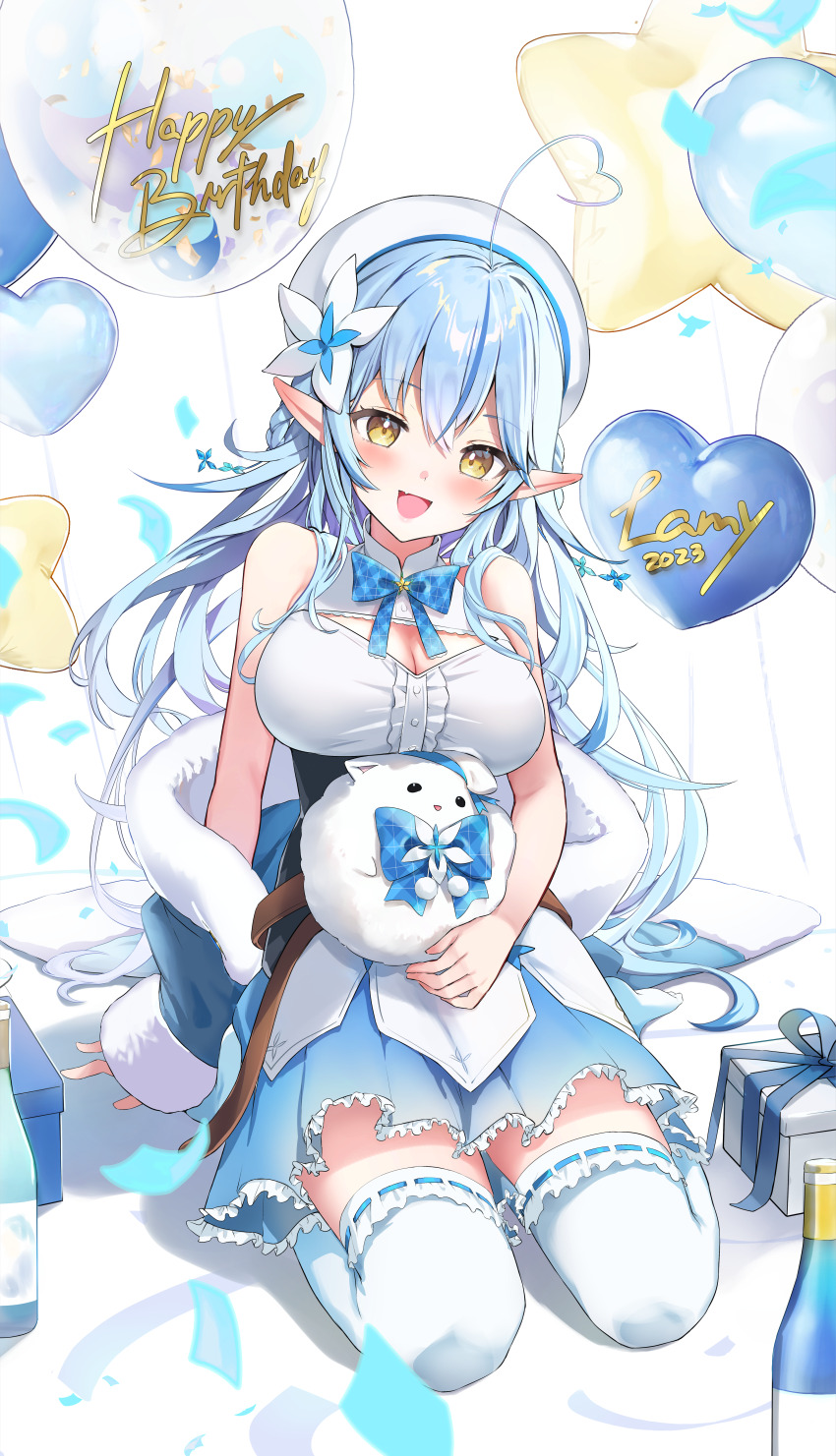 Yukihana Lamy (Hololive) Rule 34 Image