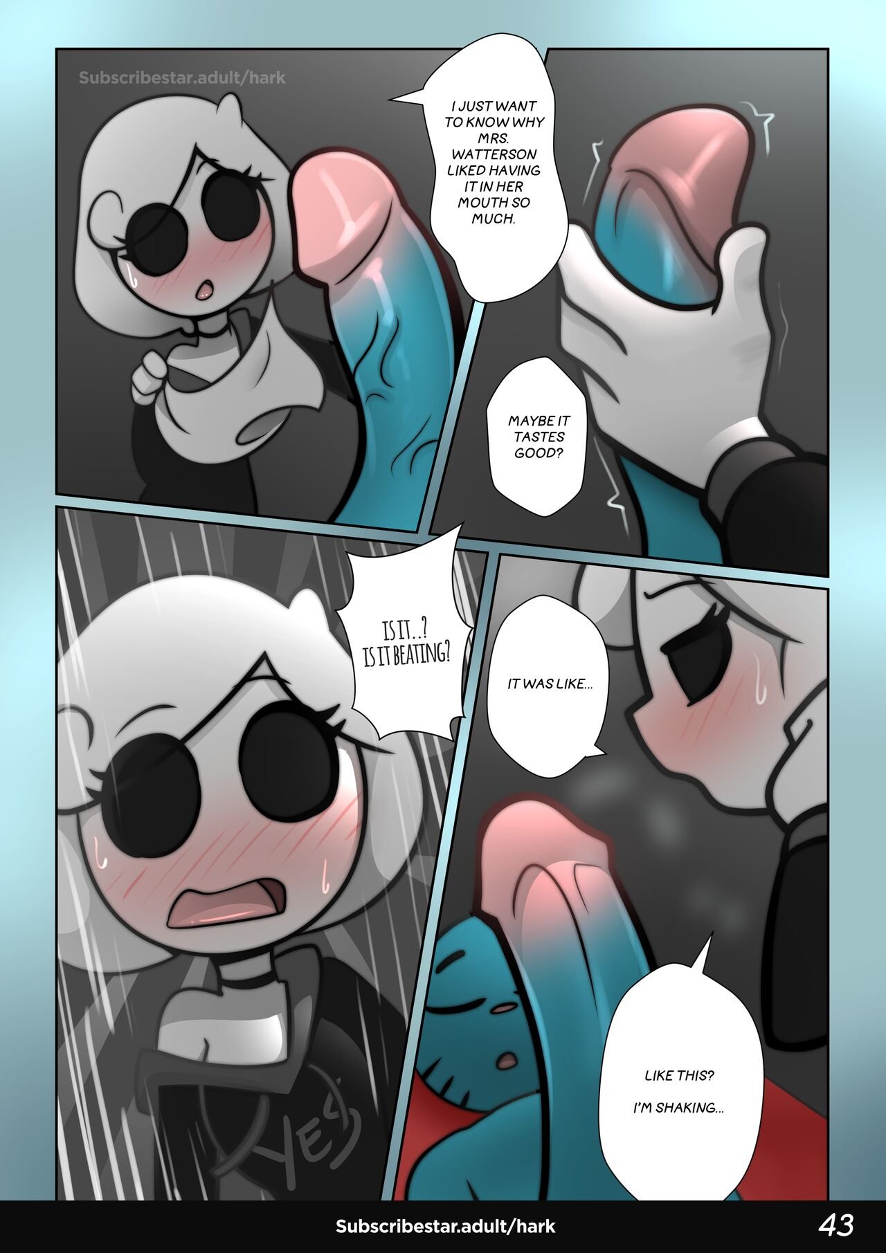 Gumball Watterson (The Amazing World Of Gumball) Rule 34 Image