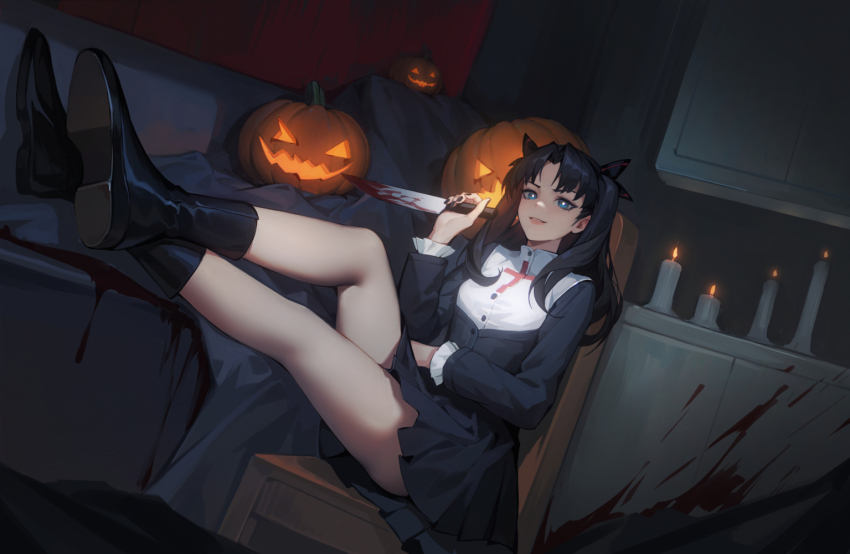 Tohsaka Rin (Fate/Stay Night) Rule 34 Image