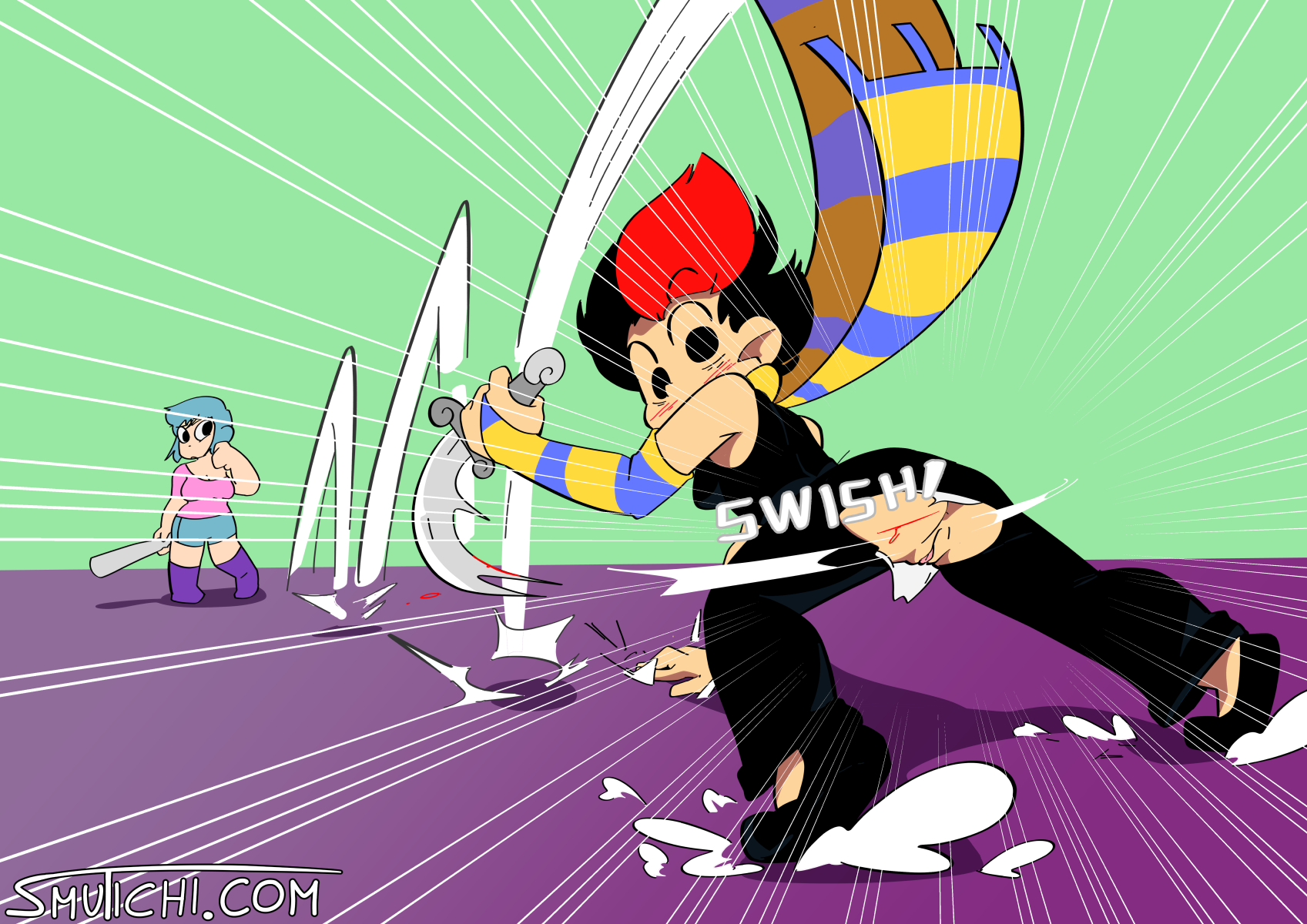 Knives Chau (Scott Pilgrim) Rule 34 Image