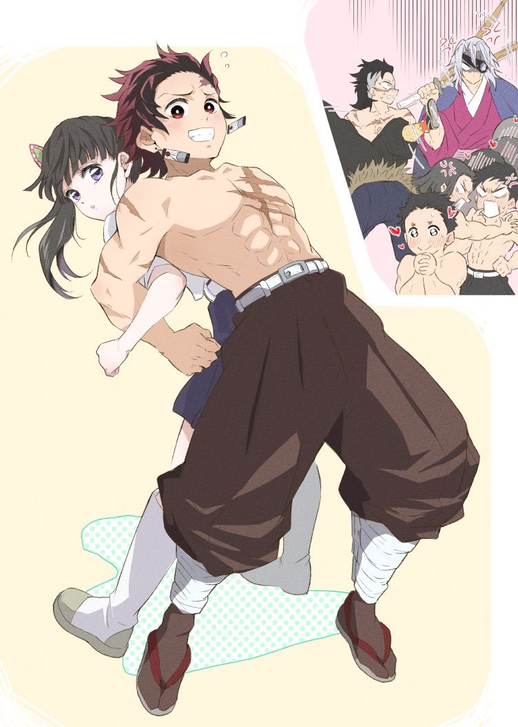 Kamado Tanjirou (Agatsuma Zenitsu) Rule 34 Image