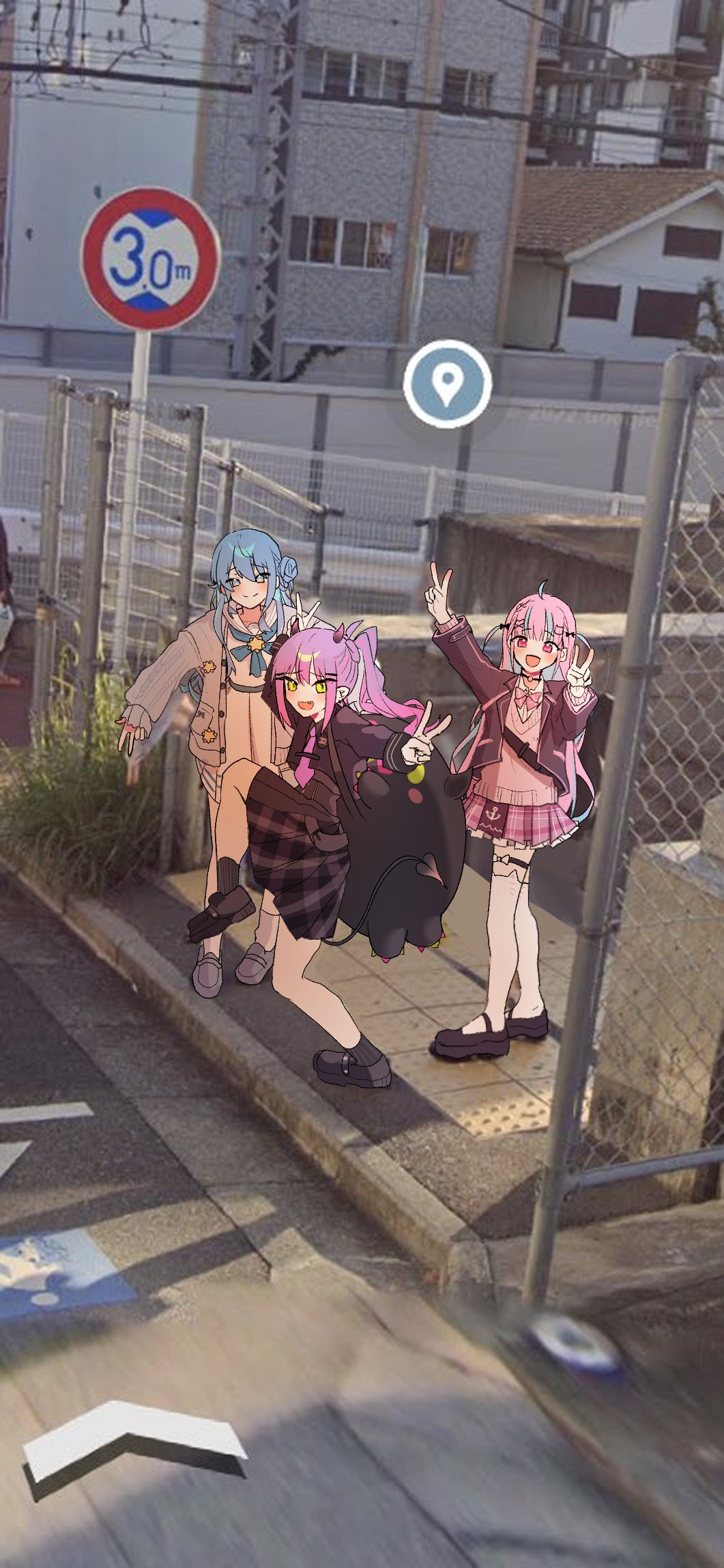 Hoshimachi Suisei (Google Maps) Rule 34 Image