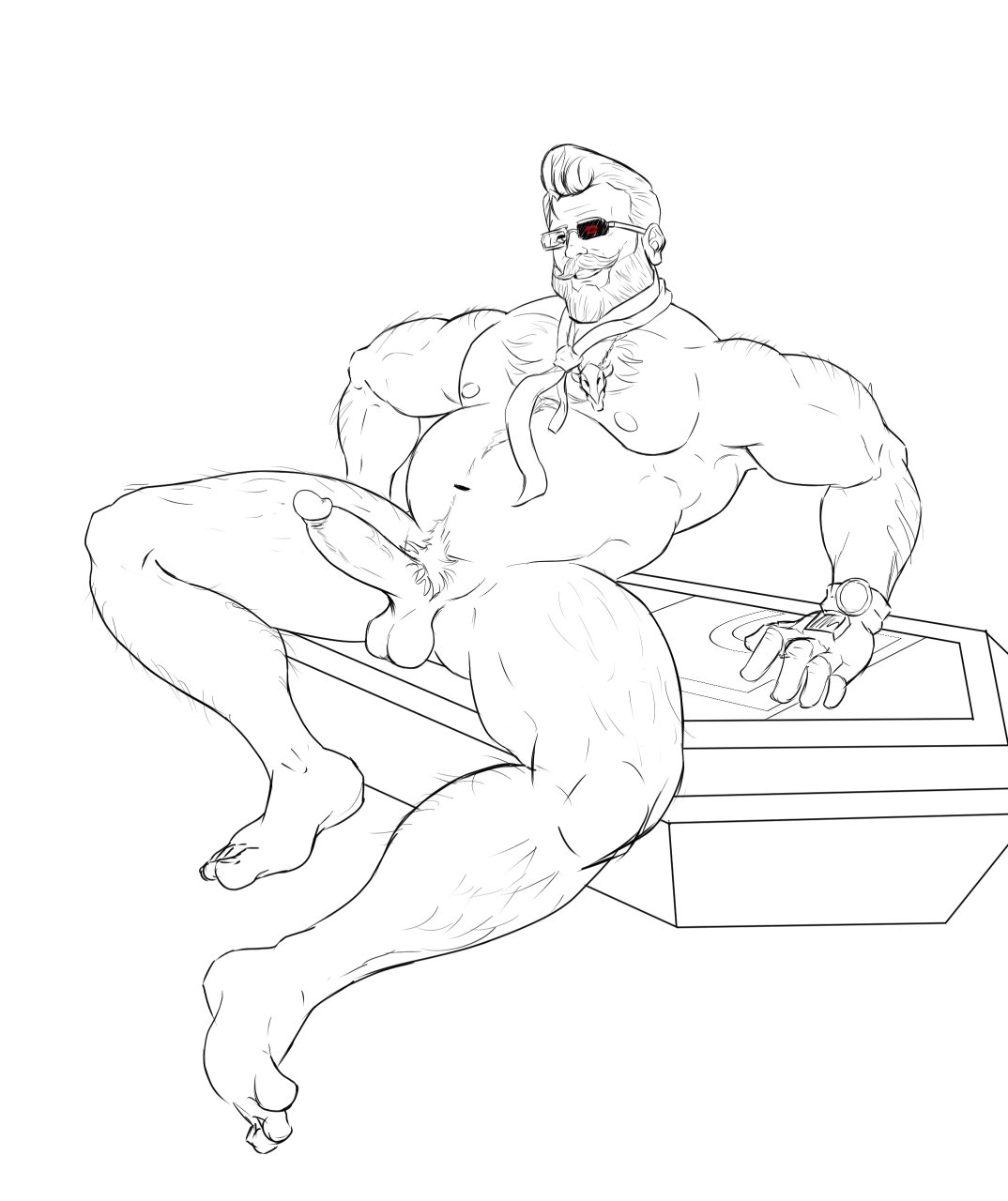 Goldlewis Dickinson (Guilty Gear) Rule 34 Image