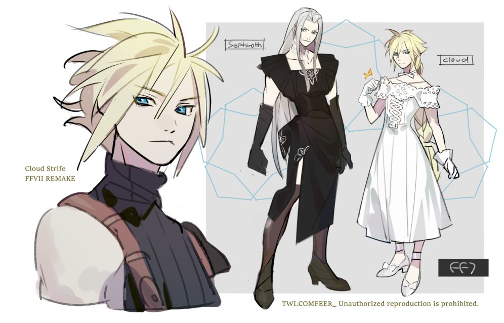 Cloud Strife (Final Fantasy) Rule 34 Image