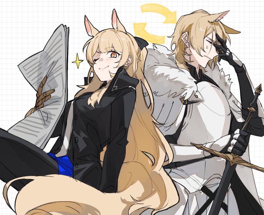 Blemishine (Arknights) Rule 34 Image