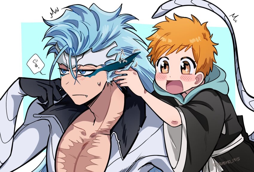 Grimmjow Jaegerjaquez (Bleach) Rule 34 Image