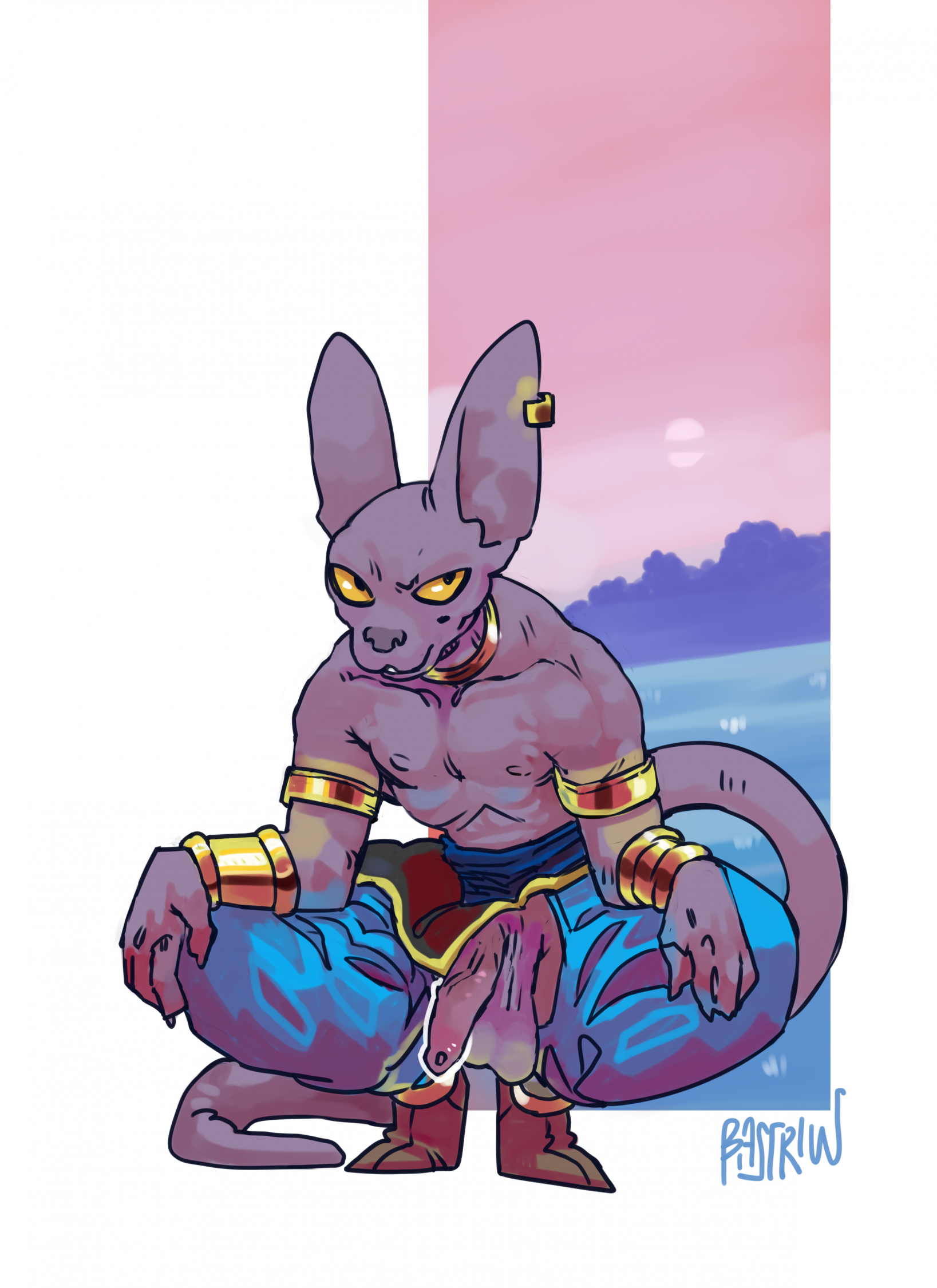 Beerus (Dragon Ball) Rule 34 Image