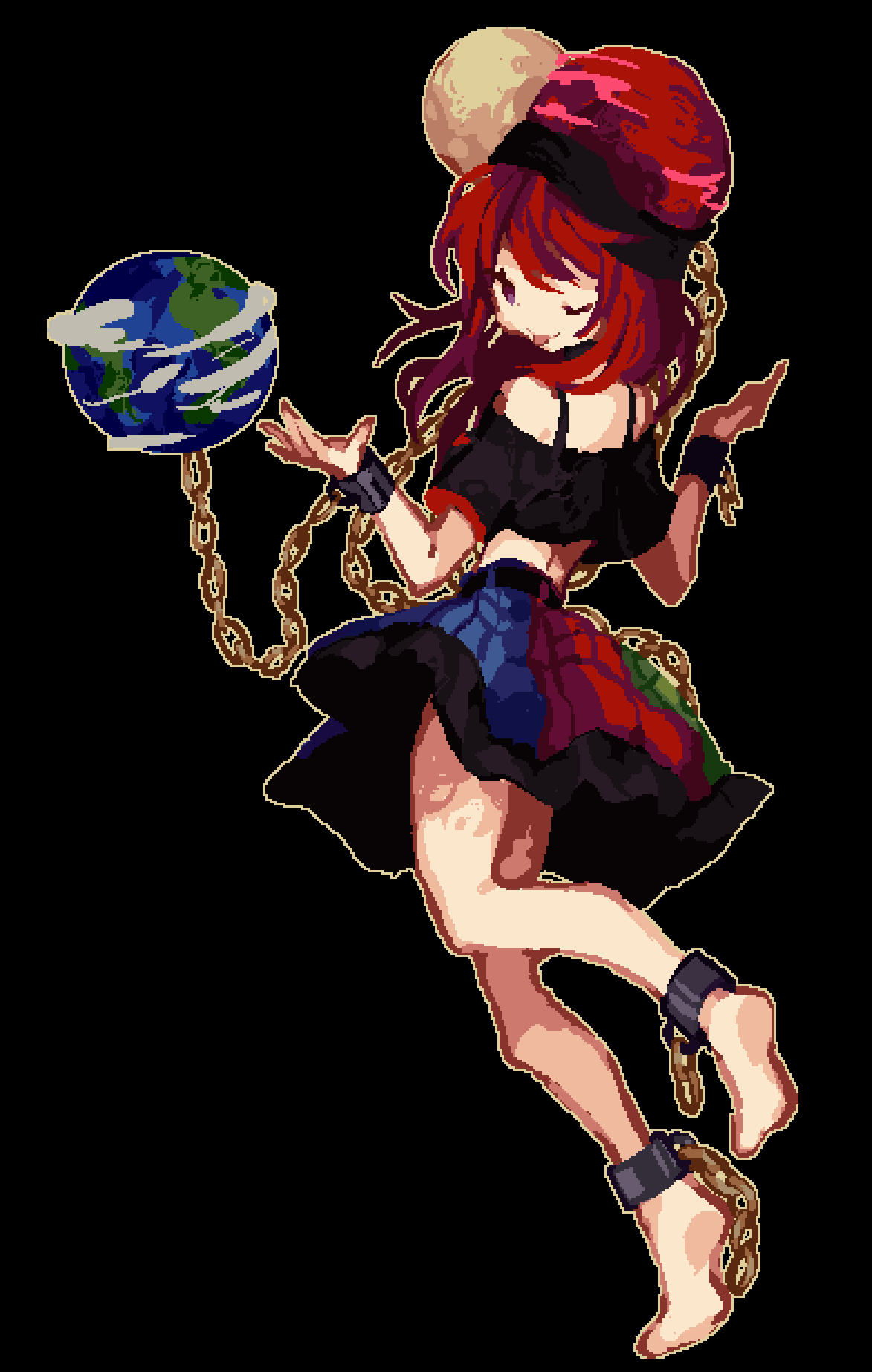 Hecatia Lapislazuli (Touhou) Rule 34 Image