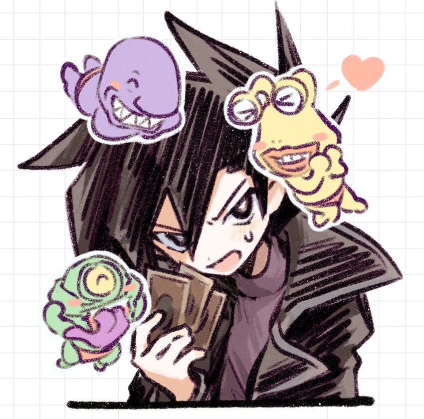 Manjoume Jun (Ojama Black) Rule 34 Image