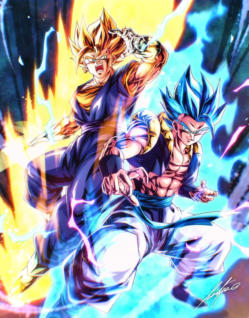 Gogeta (Dragon Ball) Rule 34 Image