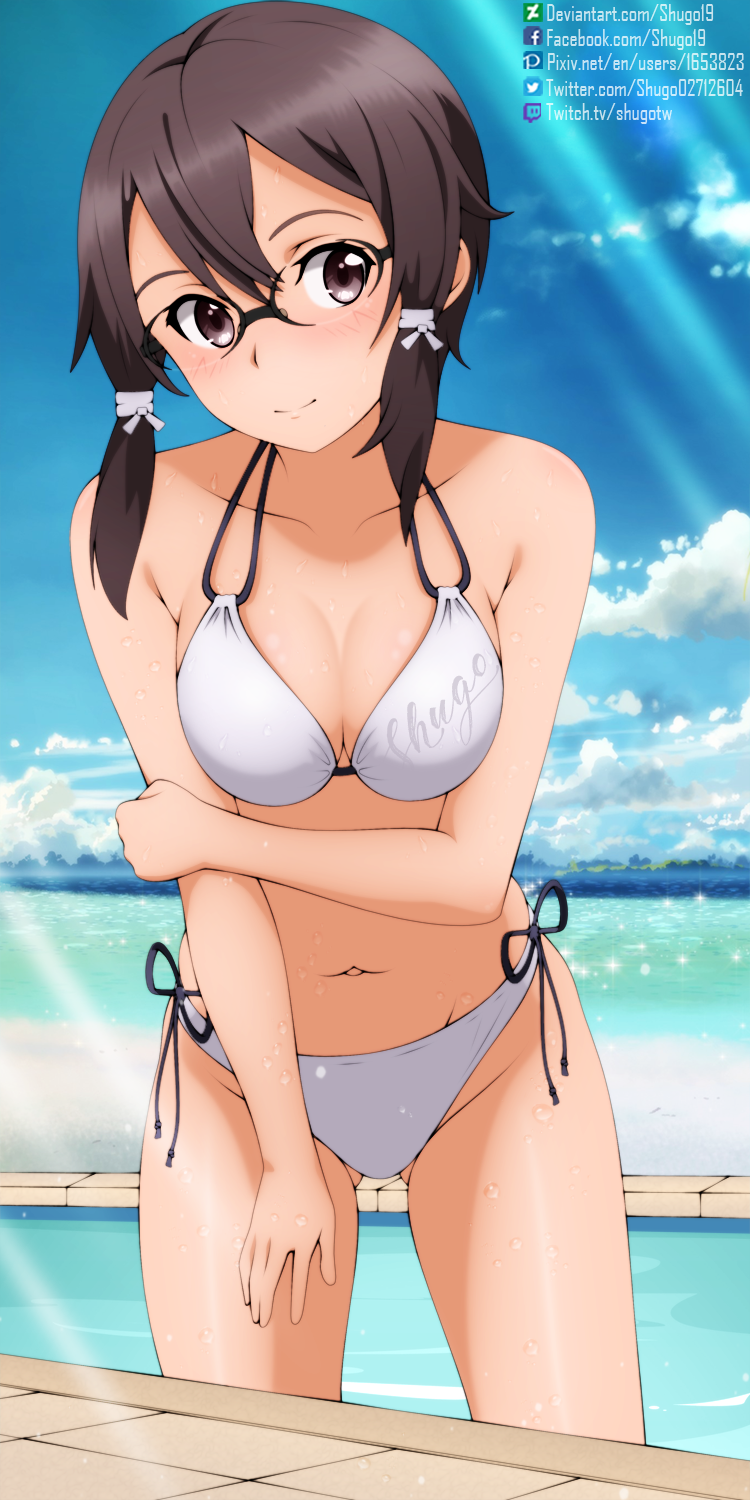 Asada Shino (Sword Art Online) Rule 34 Image