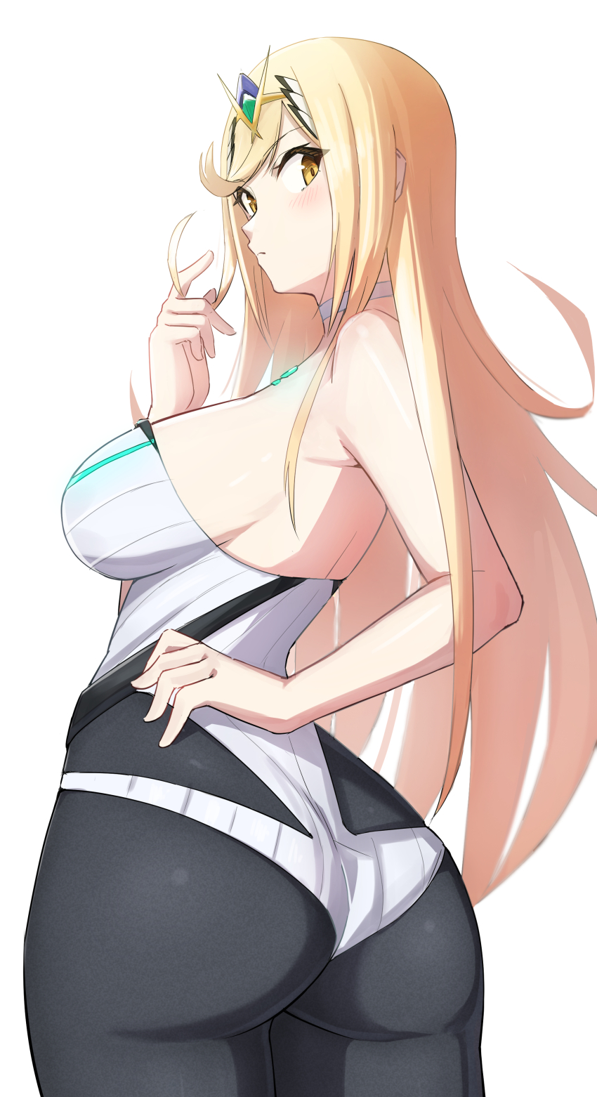 Mythra (Massive Melee) (Xenoblade) Rule 34 Image