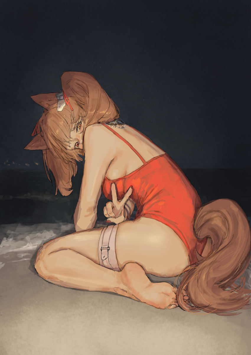 Angelina (Arknights) Rule 34 Image