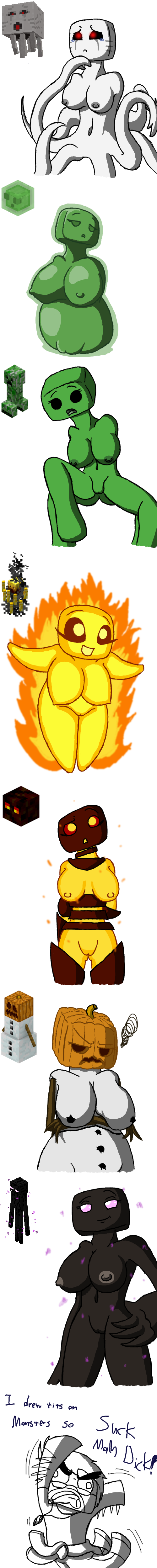 Blaze (Minecraft) Rule 34 Image