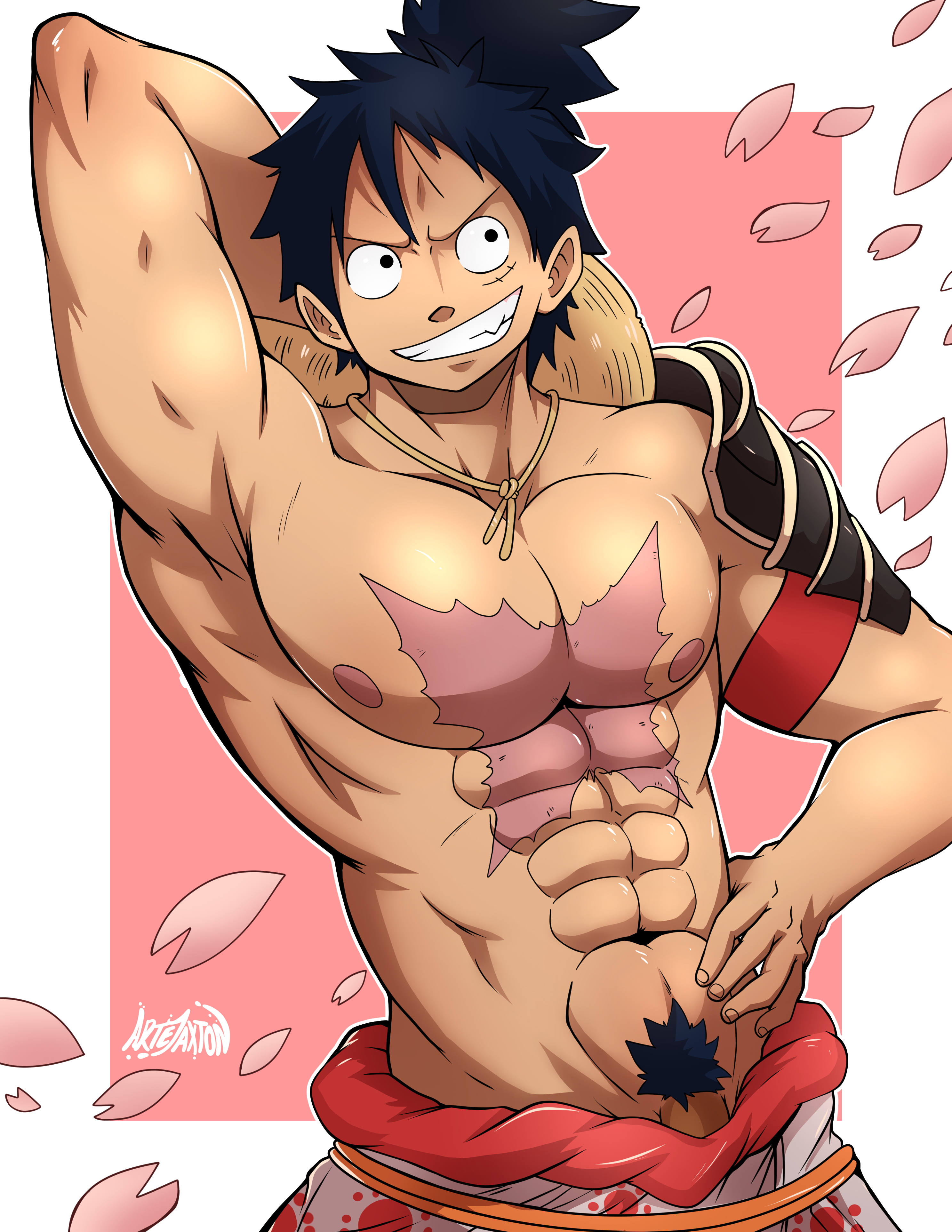 Monkey D Luffy (One Piece) Rule 34 Image